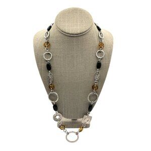 Glass And Metal Women's Necklace